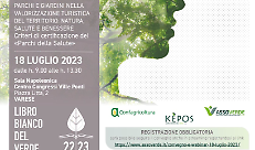 CONVEGNO/WEBINAIR LIBRO BIANCO DEL VERDE