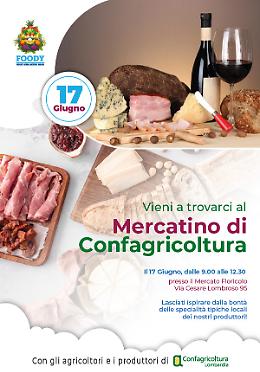 Il mercatino di Confagricoltura da Foody