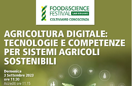 Programma del convegno 3 Settembre "AGRICOLTURA DIGITALE: TECNOLOGIE E COMPETENZE PER SISTEMI AGRICOLI SOSTENIBILI"