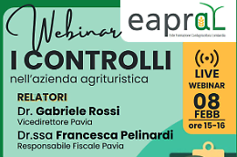 I CONTROLLI NELL' AZIENDA AGRITURISTICA